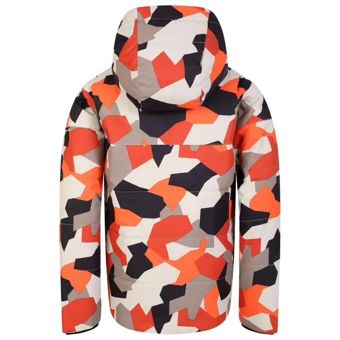 Dare 2b Liftie Ski Jacket Orange Camo Print Kids Insulated Jackets