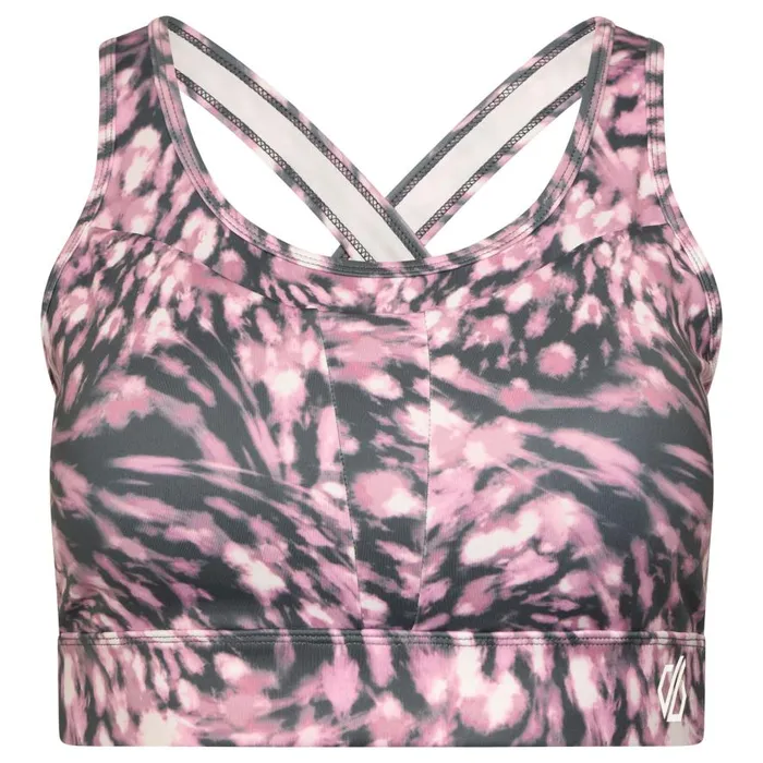Dare 2b Mantra Recycled Sports Bra Dusty Lavender Women Low Impact