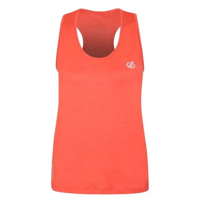 Dare 2b Modernize II Lightweight Vest Neon Peach Women Gym Tops
