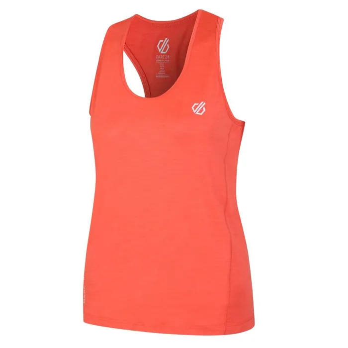 Dare 2b Modernize II Lightweight Vest Neon Peach Women Gym Tops