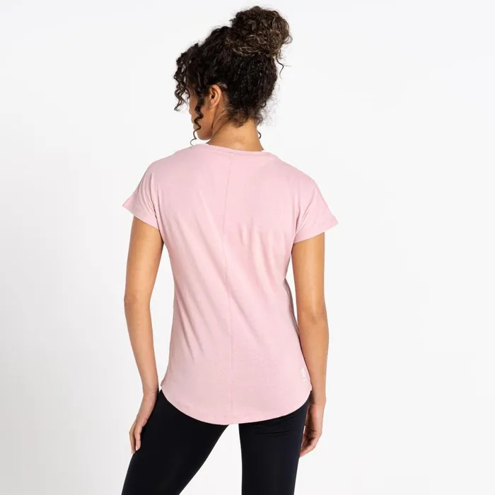 Dare 2b Moments Graphic Tee Powder Pink Women Graphic TShirts
