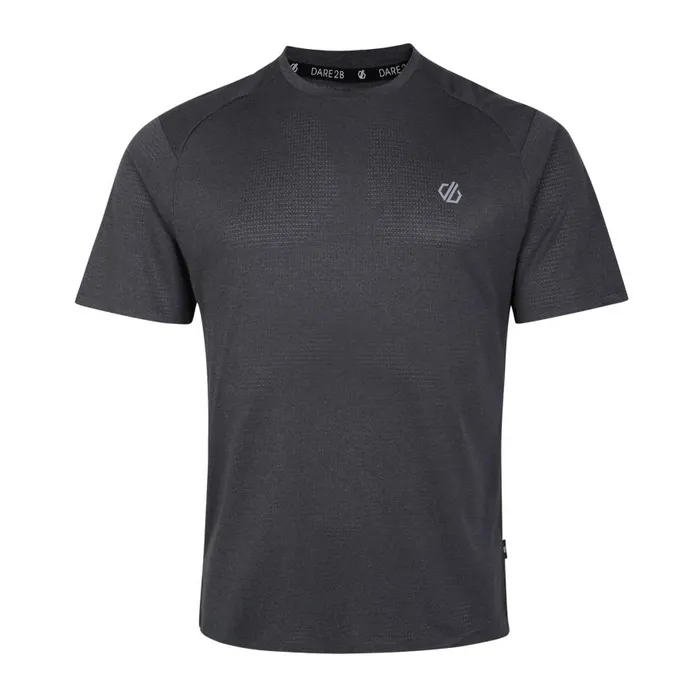 Dare 2b Momentum TShirt Charcoal Grey Marl Men Gym Tops