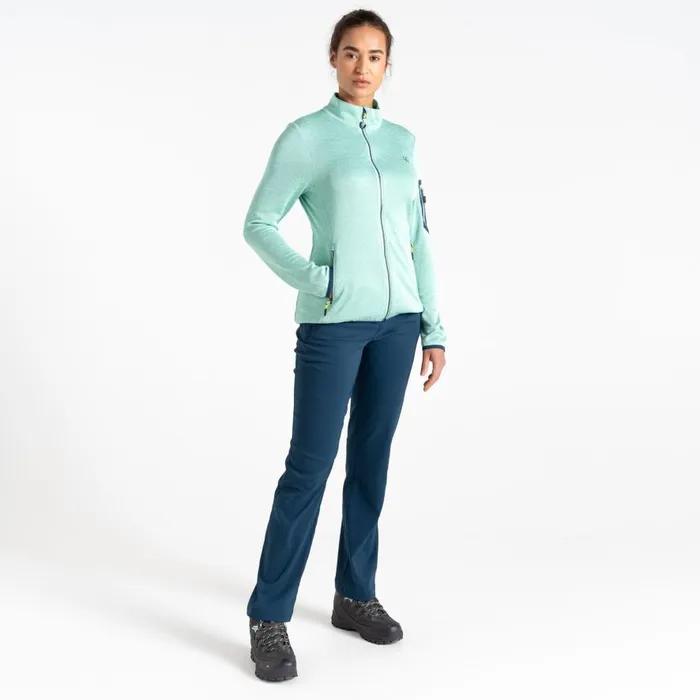 Dare 2b Mountain Series Zip Through Fleece Mint Green Women Midlayers