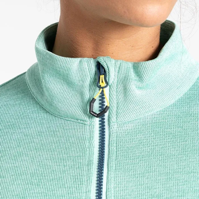 Dare 2b Mountain Series Zip Through Fleece Mint Green Women Midlayers