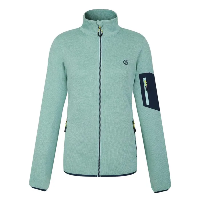 Dare 2b Mountain Series Zip Through Fleece Mint Green Women Midlayers