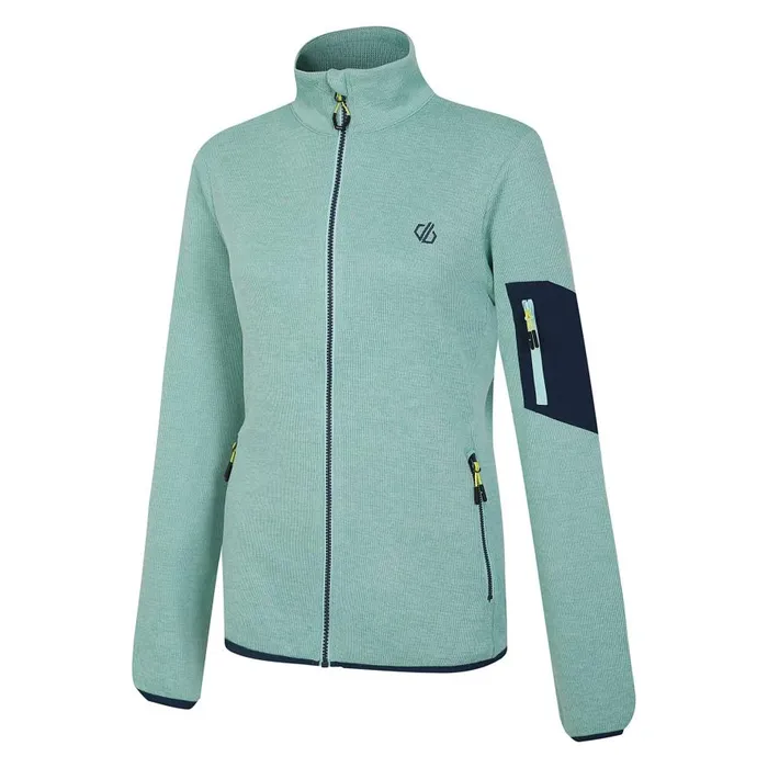 Dare 2b Mountain Series Zip Through Fleece Mint Green Women Midlayers