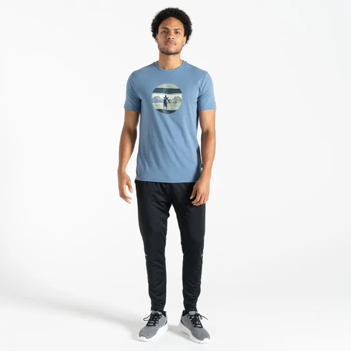 Dare 2b Movement II TShirt Coronet Blue Men Gym Tops