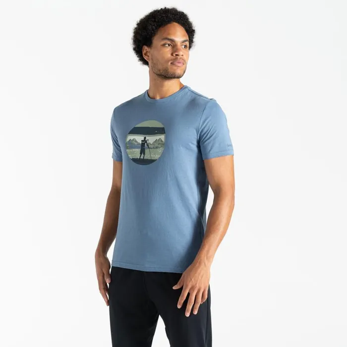 Dare 2b Movement II TShirt Coronet Blue Men Gym Tops