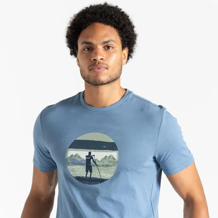 Dare 2b Movement II TShirt Coronet Blue Men Gym Tops