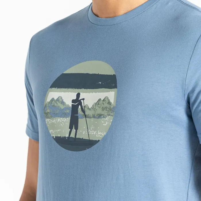 Dare 2b Movement II TShirt Coronet Blue Men Gym Tops