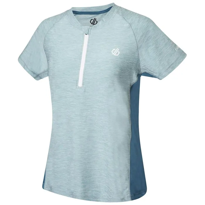 Dare 2b Outdare II Lightweight Jersey Cameo Green Dragonfly Green Women Gym Tops
