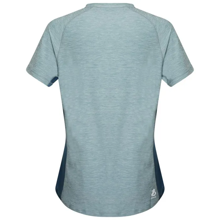 Dare 2b Outdare II Lightweight Jersey Cameo Green Dragonfly Green Women Gym Tops
