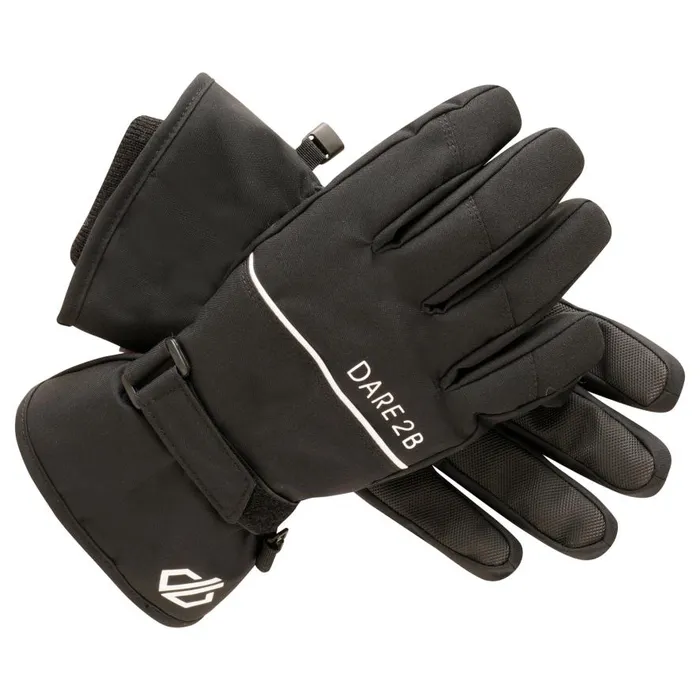 Dare 2b Restart Ski Gloves Black Kids Ski Accessories