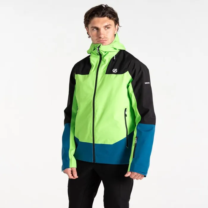 Dare 2b Roving II Ski Jacket Green Flash Blue Men Ski Jackets