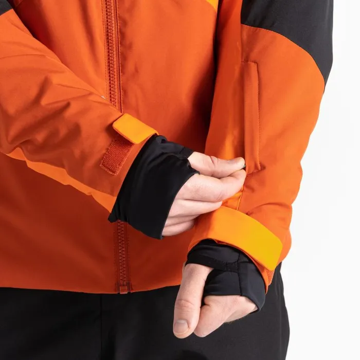 Dare 2b Slopeside Ski Jacket Puffins Orange Black Men Ski Jackets