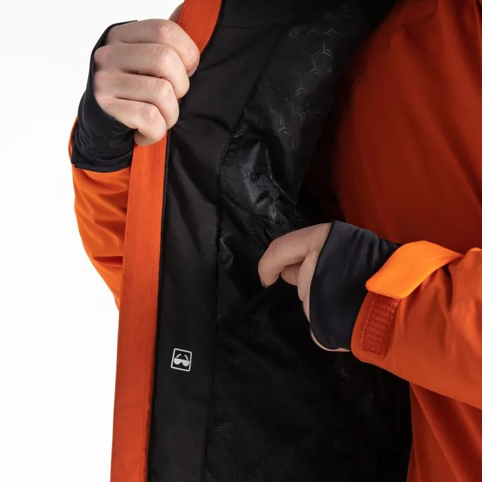 Dare 2b Slopeside Ski Jacket Puffins Orange Black Men Ski Jackets