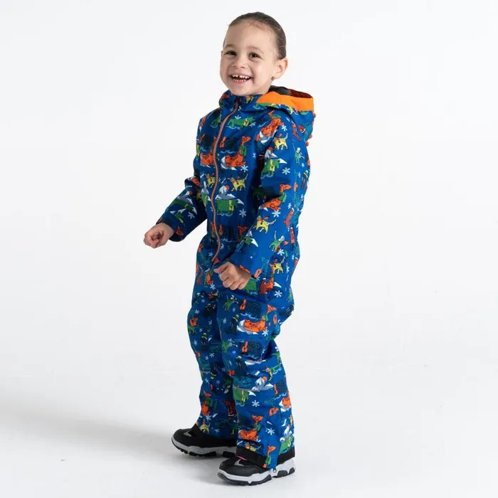 Dare 2b Snowplay Snowsuit Blue Arctic Animals Kids Insulated Jackets