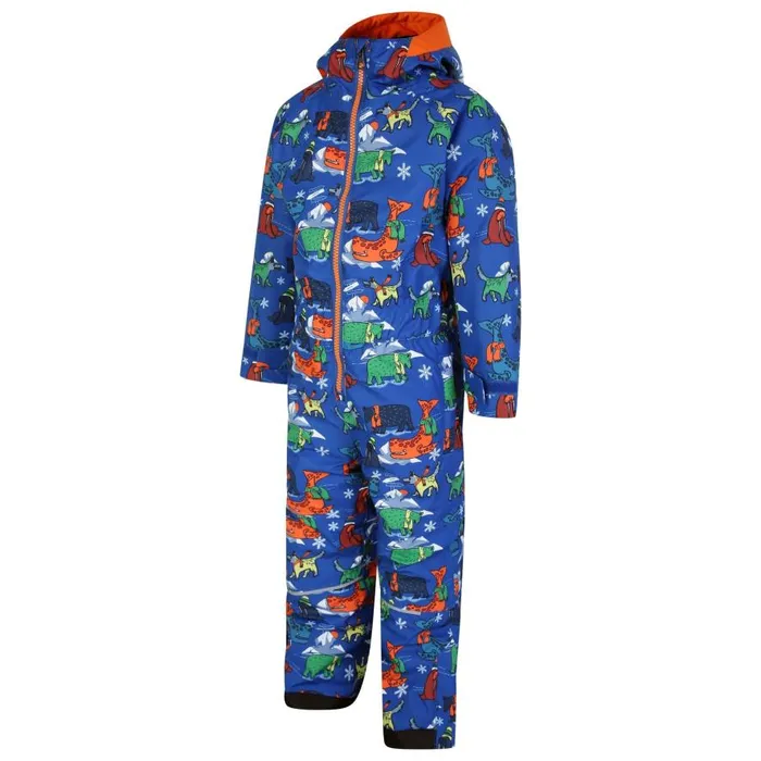 Dare 2b Snowplay Snowsuit Blue Arctic Animals Kids Insulated Jackets