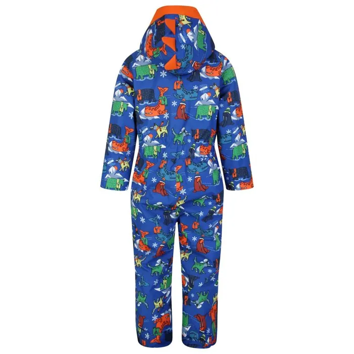 Dare 2b Snowplay Snowsuit Blue Arctic Animals Kids Insulated Jackets