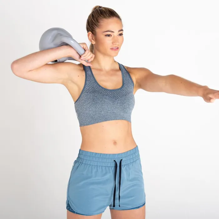 Dare 2b Sprint Up 2in1 Shorts Bluestone Orin Grey Women Shorts