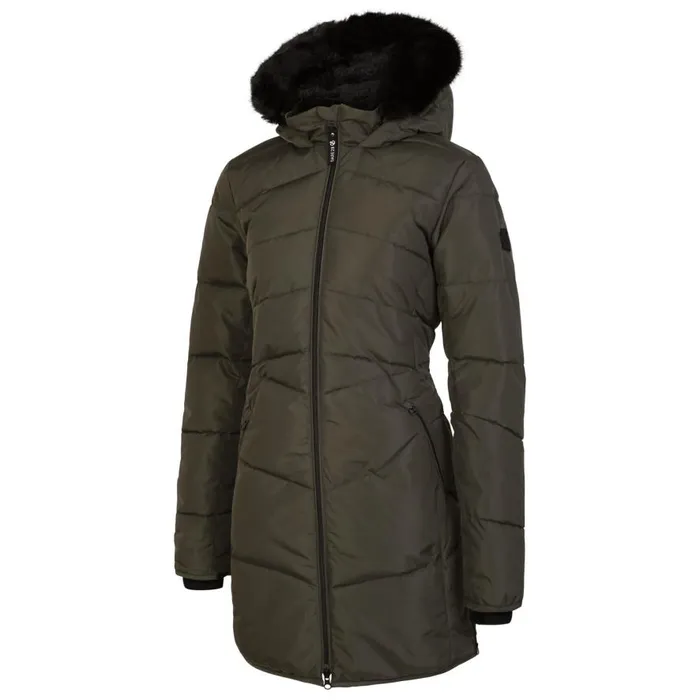 Dare 2b Striking III Mid Length Padded Jacket Green Lichen Women Insulated Jackets