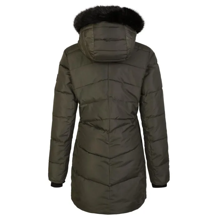 Dare 2b Striking III Mid Length Padded Jacket Green Lichen Women Insulated Jackets