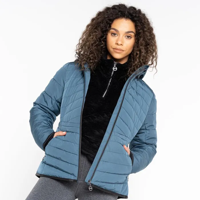 Dare 2b Striking Padded Jacket Orion Grey Women Insulated Jackets