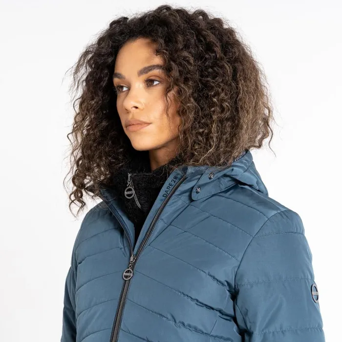 Dare 2b Striking Padded Jacket Orion Grey Women Insulated Jackets