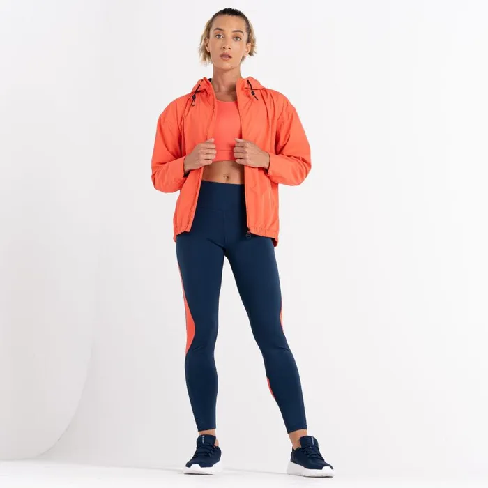 Dare 2b Swift Lightweight Waterproof Jacket Neon Peach Women Lightweight Jackets