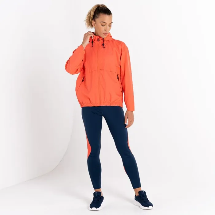 Dare 2b Swift Lightweight Waterproof Jacket Neon Peach Women Lightweight Jackets