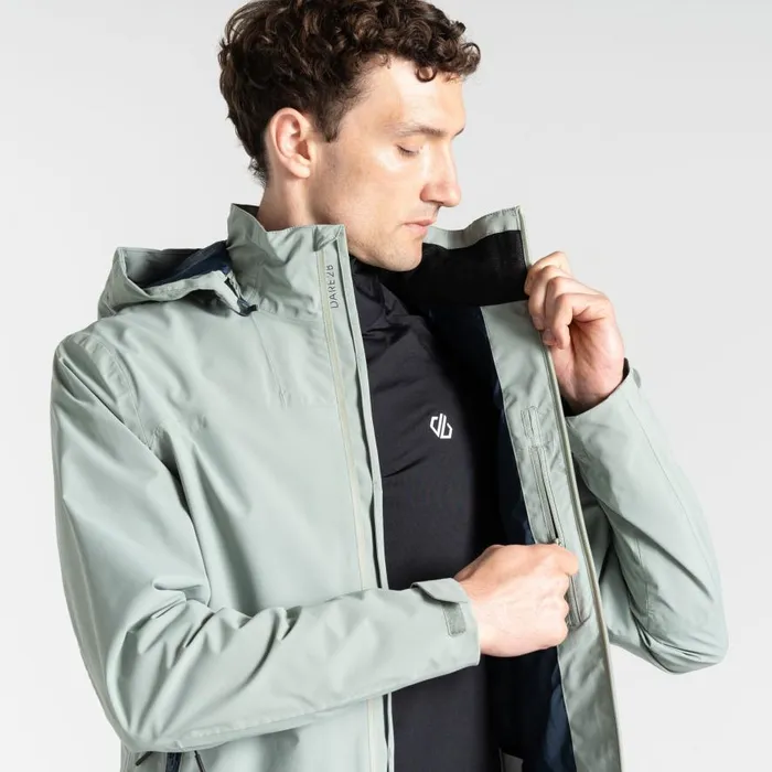 Dare 2b Switch Out II Waterproof Jacket Lilypad Green Men Waterproof Jackets