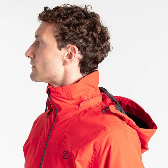 Dare 2b Switch Out II Waterproof Jacket Seville Red Men Waterproof Jackets