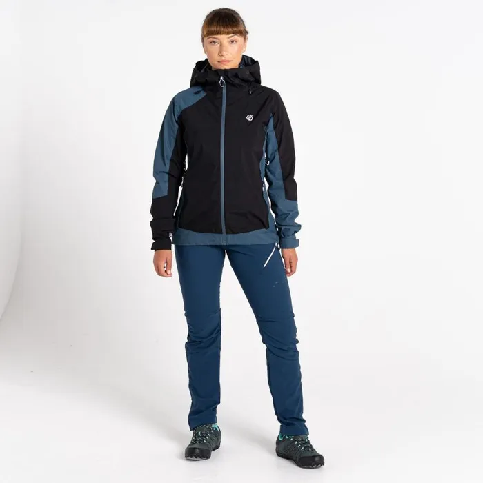 Dare 2b Traversing Waterproof Jacket Orion Grey Black Women Waterproof Jackets