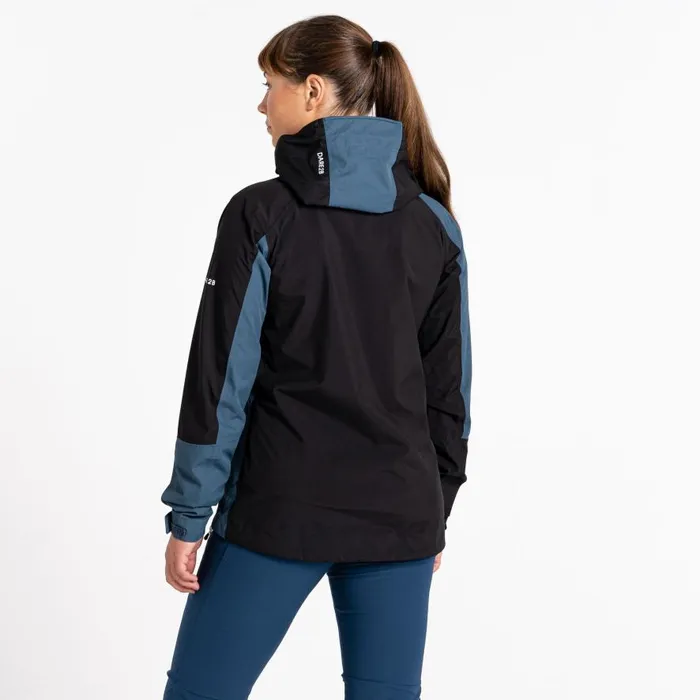 Dare 2b Traversing Waterproof Jacket Orion Grey Black Women Waterproof Jackets