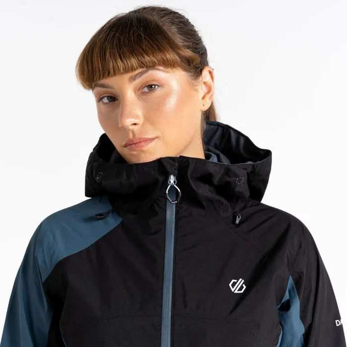 Dare 2b Traversing Waterproof Jacket Orion Grey Black Women Waterproof Jackets