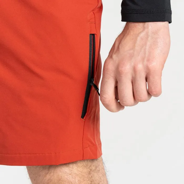 Dare 2b Tuned In Pro Lightweight Short Tuscan Red Men Walking Shorts