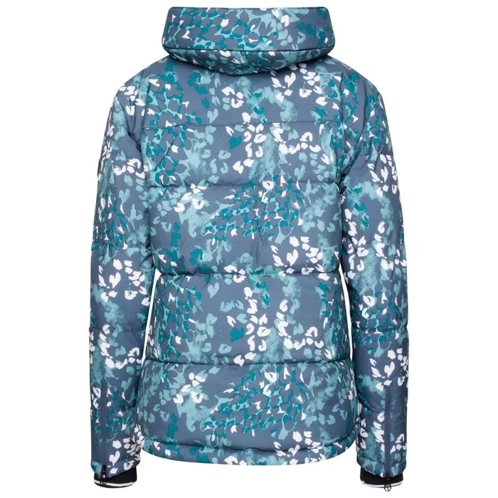 Dare 2b Verdict Recycled Ski Jacket Canton Green Animal Print Women Waterproof Jackets