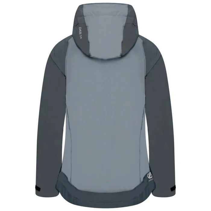 Dare 2b Veritas Era Recycled Waterproof Jacket Bluestone Orin Grey Women Waterproof Jackets