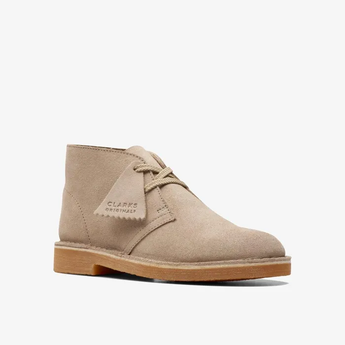 Desert Boot Older Sand Kids Clarks Originals