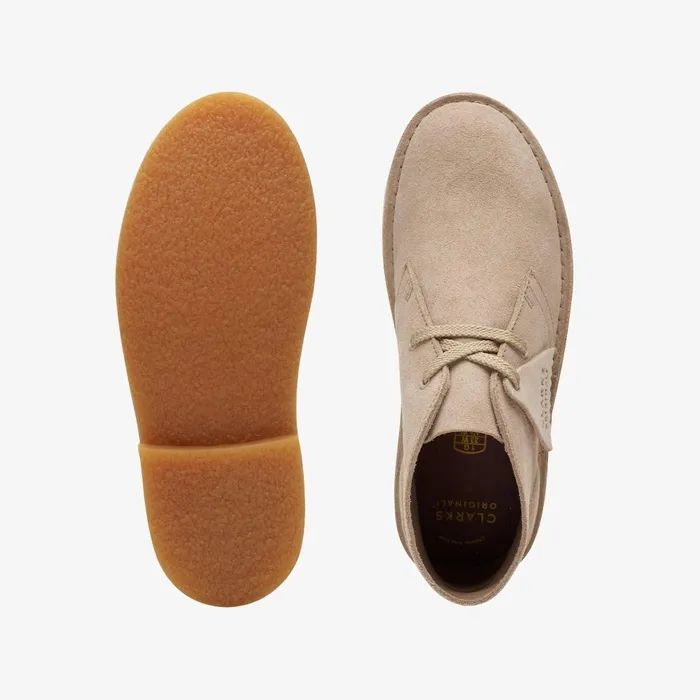 Desert Boot Older Sand Kids Clarks Originals