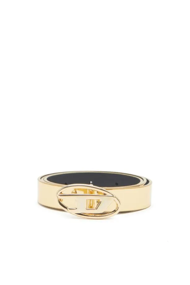 Diesel B1dr 20 Gold Women Belts