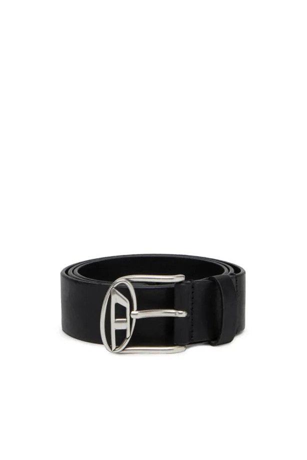 Diesel Bbuckled Black Men Belts