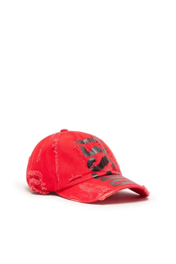 Diesel Cewan Red MenWomen Caps and Hats
