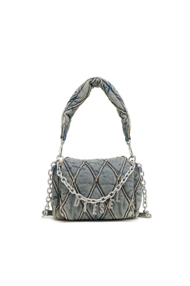 Diesel Charmd Shoulder S Dark Blue Women Shopping And Shoulder Bags