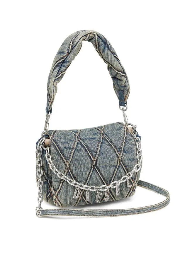Diesel Charmd Shoulder S Dark Blue Women Shopping And Shoulder Bags