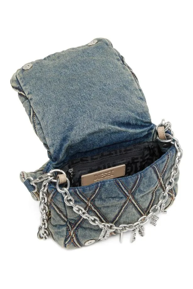 Diesel Charmd Shoulder S Dark Blue Women Shopping And Shoulder Bags