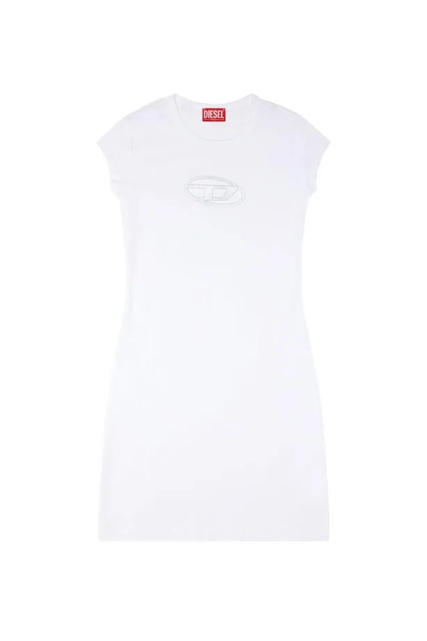 Diesel Dangiel White Women Dresses