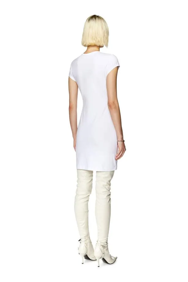 Diesel Dangiel White Women Dresses