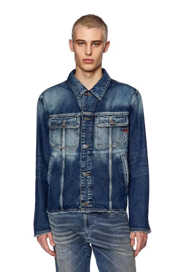 Diesel Dbarcys Dark Blue Men Jackets