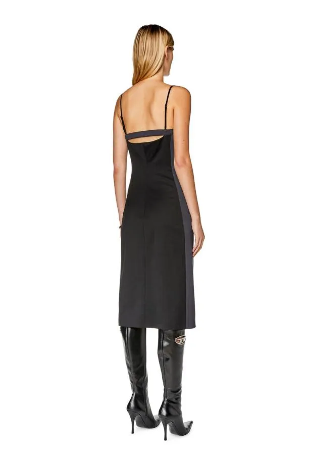Diesel Ddamini Blackgrey Women Dresses
